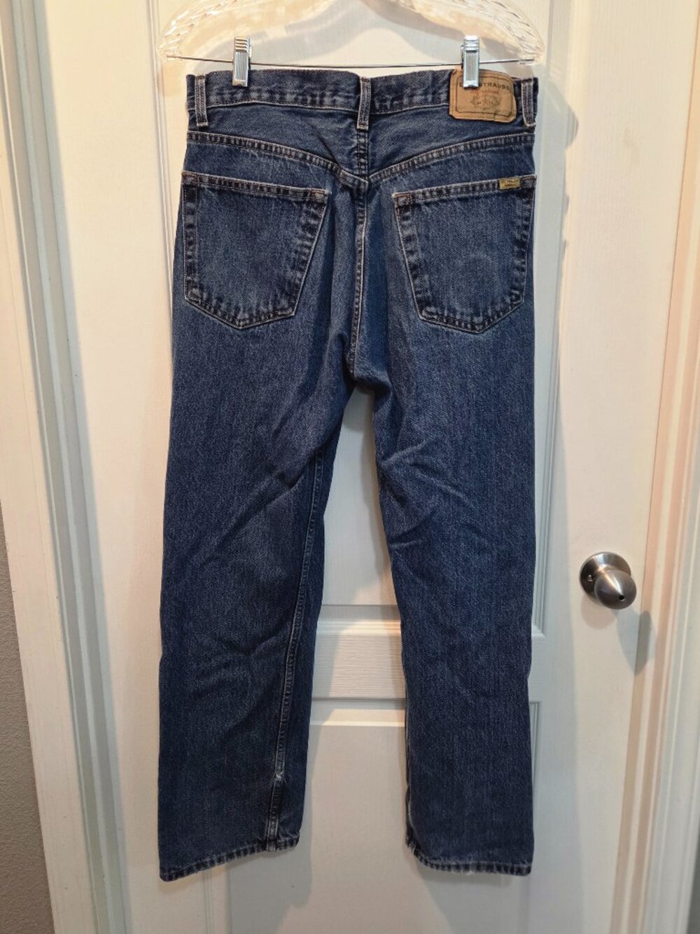 Levi Strauss Signature Y2K Men's Regular Fit Blue Jeans 100% Cotton W33 L30